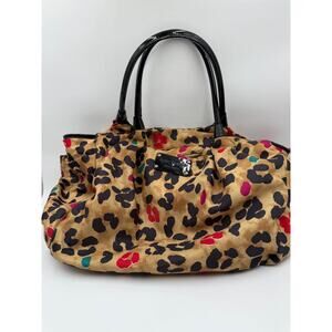 Kate Spade New York Stevie Multicolor Leopard Diaper Bag / Tote